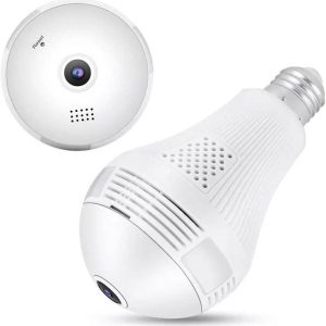 DDLC Full HD 1080p Wireless IP Camera Bulb with Holder ...