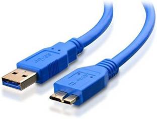 TECHGEAR Power Sharing Cable 0.2 m pvc Blue - Super Speed (TT-USB-3.0-DATA-CABLE) USB 3.0 Data Cable C...