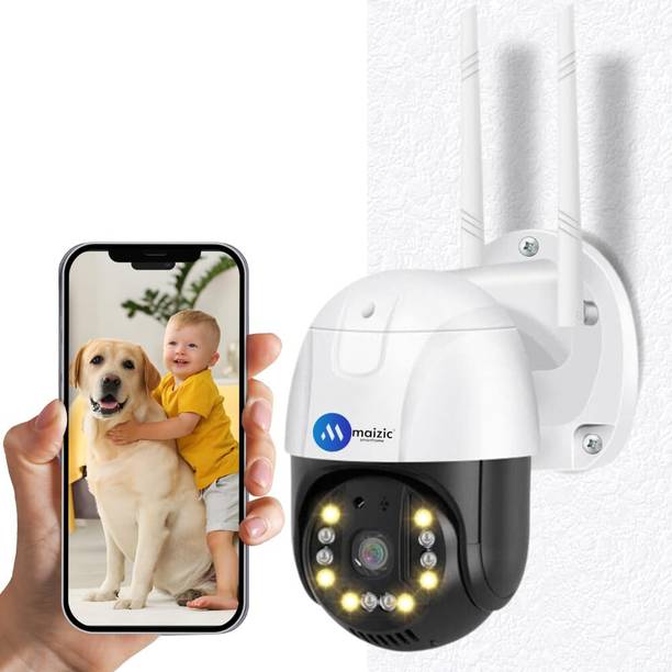 Maizic Smarthome 4G Sim 4MP Outdoor Ptz Camera with Nig...