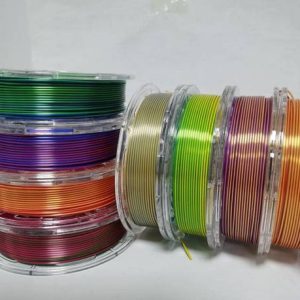 WOL3D Red+Yellow+Blue PLA Filament Silk PLA Extruder