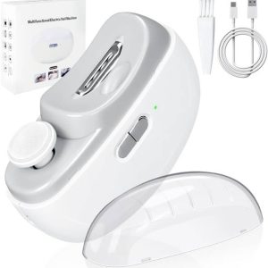 IKK TRADERS Electric Nail Trimmer with Nail Dust Bin Sa...