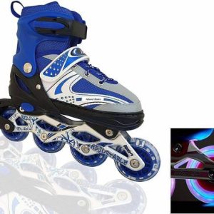 HRK Skates with Front Light up PU Wheels for All Boys a...