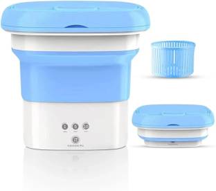 NRG Mini Washing Machine Foldable Mini Washer with Drain Basket Washing Machine Door Hinge