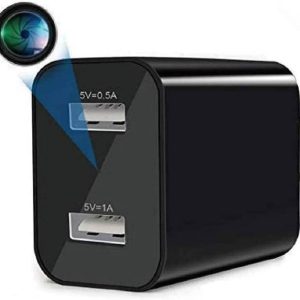 DDLC Dual USB WiFi Charger Camera, Black Vision Motion ...