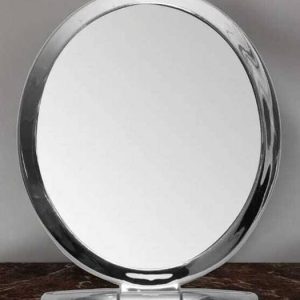 bandhan 2-Way Magnifying Handle Mirror for Make Up and ...