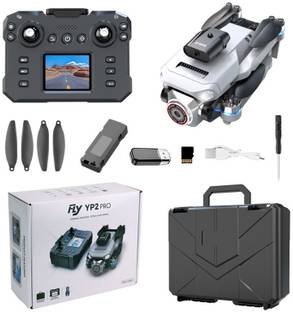 Playtastic YP2 Pro Drone with Intelligent Obstacle Avoidance Dual Camera 90 Degrees Lens Drone