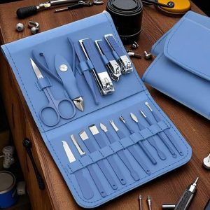 ShopDock Compact 16-in-1 Manicure Set – Essential Tools...