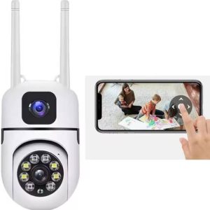 TP PLUS 5 MP Dual Lens WiFi CCTV Camera for Home Securi...