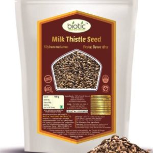 biotic Milk Thistle Seeds - Silybum Marianum for Boosti...