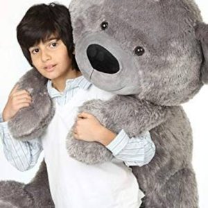 Ksar Grey Teddy Bear 6 Feet Birthday valentines gift fo...