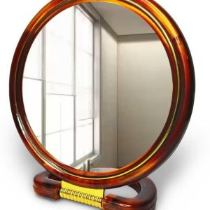 staragencies Round Portable Two Sided Make Up Mirror, O...