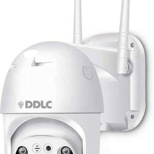 DDLC Full HD WiFi Outdoor Security Camera with Adapter,...