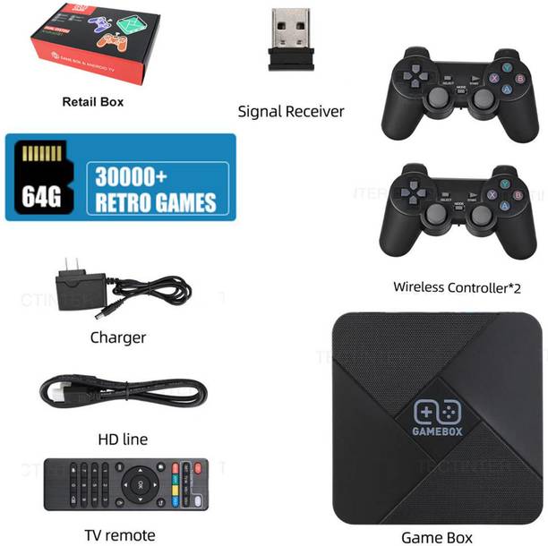 Inquisitive Games Retro TV Box Video G5 Emulator 5600+ ...
