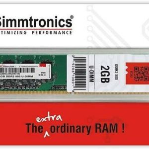 simtronics RAM DDR2 2 GB PC SDRAM (800 DESKTOP)