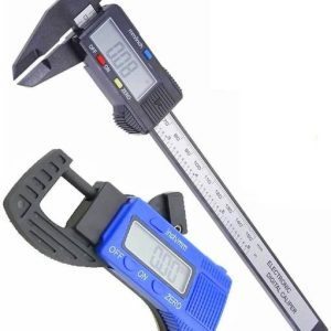 AEROSPACE 2pc Combo Digital Caliper + Mini Thickness Ga...
