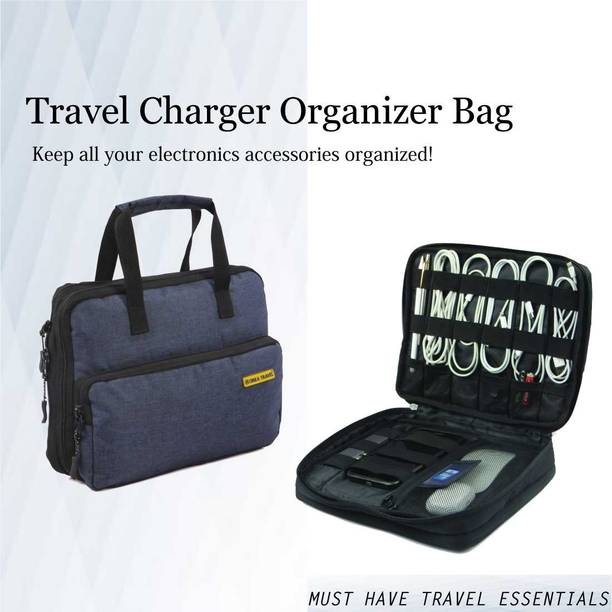 ORKA Travel Alexa Accessories Travel Organizer Bag, Uni...