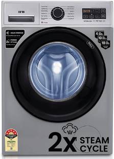 IFB 7 kg with Steam Wash, Aqua Energie, Anti-Allergen Fully Automatic Front Load Washing Machine with ...