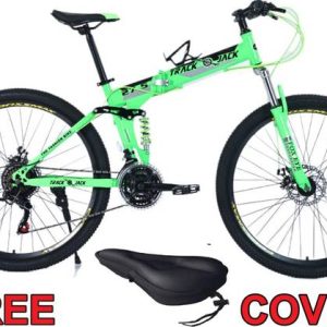 Track Jack Foldable cycle with Free COVER / disk brake ...