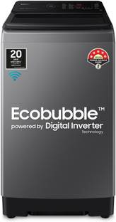 Samsung 10 kg Wi-Fi EnabledInverter 5 Star with Ecobubble Technology Fully Automatic Top Load Washing ...