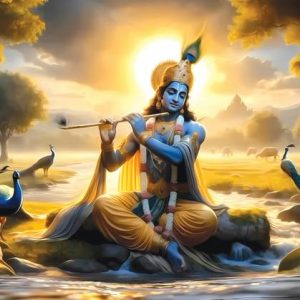 Anaadi Krishna Ji Photo Poster For Home & Office Decora...