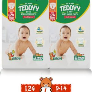 TEDDYY Easy Diaper Pants with Rash Protection and 3x Fa...