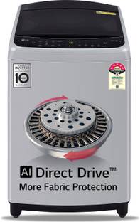 LG 9 kg 5 Star, AI Direct Drive Technology, 6 Motion Direct Drive Fully Automatic Top Load Washing Mac...