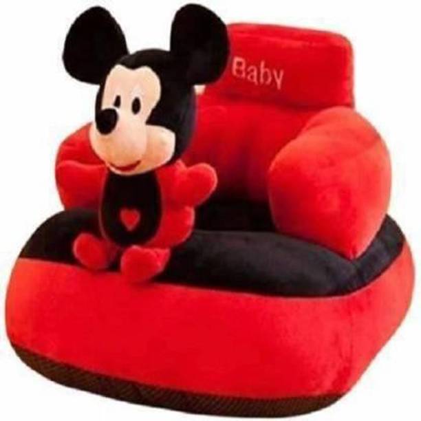 Ms Aradhyatoys Mickey Shape Soft Plush Cushion Baby Sof...