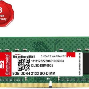 Simmtronic 8GB DDR4 LAPTOP RAM 2133MHz 260Pin ( for Lap...