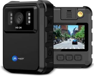 Maizic Smarthome spy camera series 4K Clip-Cam Body Camera – 64GB, Night Vision, 150° Wide Angle, Audi...