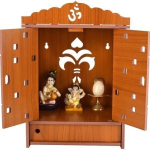Priyat Wooden Door Temple|Handmade Temple|Temple|Puja m...