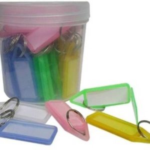 GADGET DEALS Assorted Tag Pack of 50 Key Chain