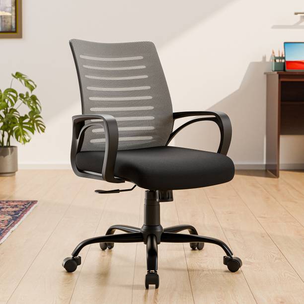 GREEN SOUL Atom Mid Back Ergonomic|Home, Office, WFH|Mo...
