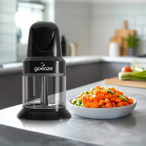 Goeaze Chopper with 400W DC Motor, 500ML Container, Sil...