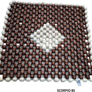 Q1 Beads Wooden Car Seat Cover For Mahindra Scorpio 8S