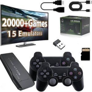Advik 2.4g Wireless Gamepad Controller Wi-fi Gamepad 64...