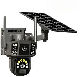 ephorus Dual lens 4G solar Live view 2 way audio full HD 1080p SD card support camera 1 IP Camera Came...