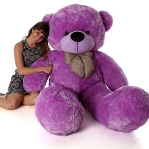 KHUSHBU ENTERPRISES 3 Feet Purple Soft Toy For Boys and...