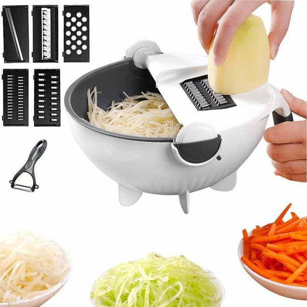onlineshop Wet Basket Vegetable Cutter - Multi Function...