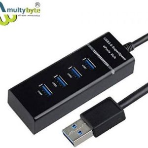 Multybyte USB 3.0 4 Port USB Hub "Parking Strip" For Pe...