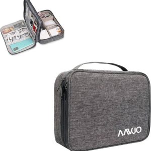 Aavjo Portable Electronics Gadget Organizer Storage Bag...