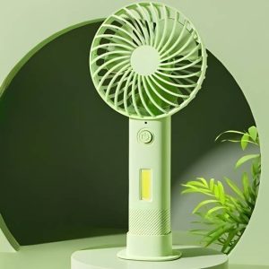 PLERIZA Portable USB Fan – Rechargeable 700mAh Battery,...