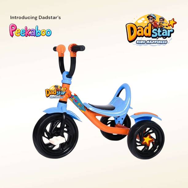 DADSTAR PEEKABOO TRICYCLE FOR KIDS AGE 2 TO 4 YEARS ORA...