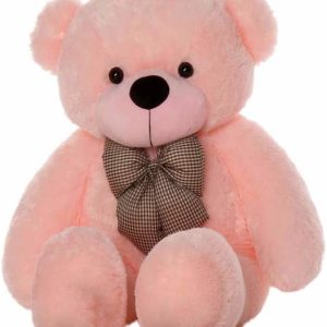 Webby 3 Feet Huggable Teddy Bear with Neck Bow - 36 in...