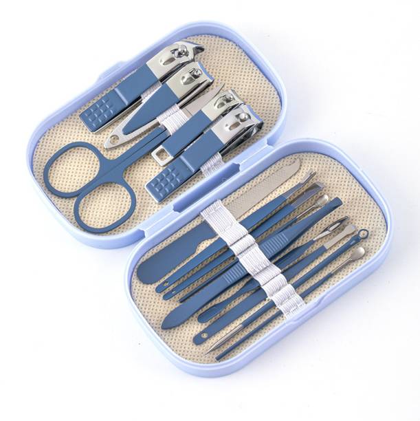 HENIJ All-in-One Nail Care Kit, 14-Piece Manicure & Ped...