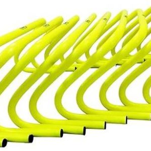 FITFIX 9" agility hurdles, pack of 10, perfect for kids...