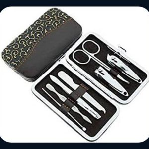 MALLADE ML_7in 1 Stainless Steel Manicure Pedicure Set