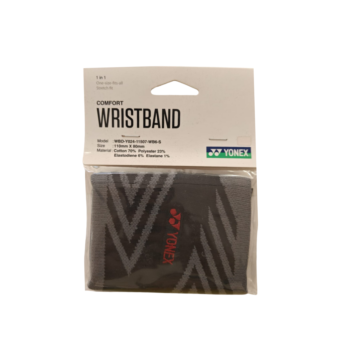 WRIST BAND 11507WB6 JET BLACK