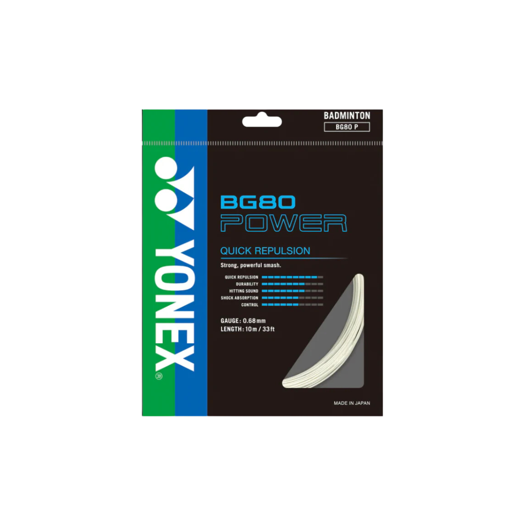 BADMINTON STRINGS BG80PWR