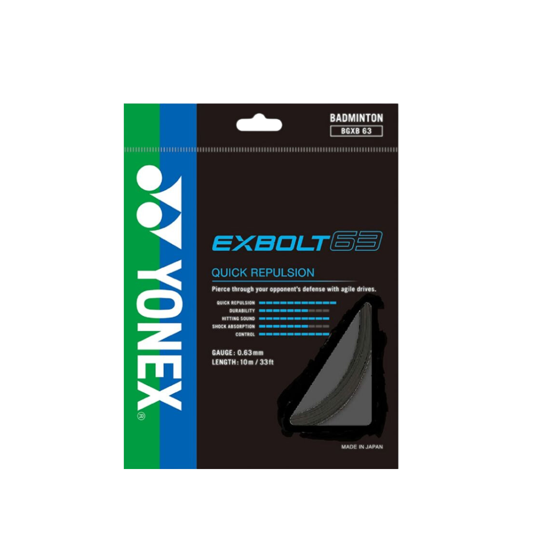 BADMINTON STRINGS BG EXBOLT63