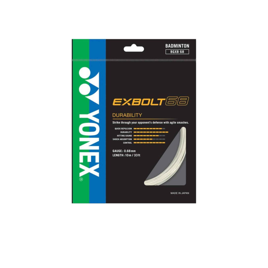 BADMINTON STRINGS BG EXBOLT68